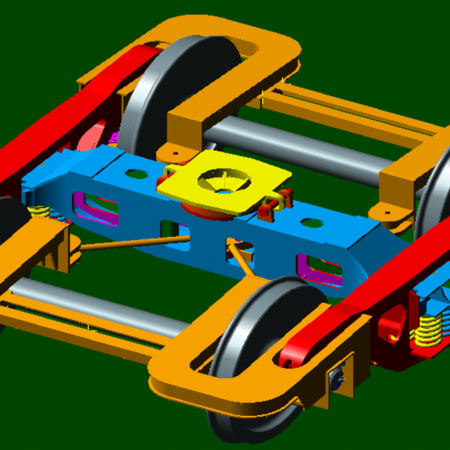 Aligned BESCO Self Steering Outboard Retrofit Bogie