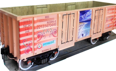 BOGIE OPEN SALT WAGON TYPE ‘BOXNHL-E’